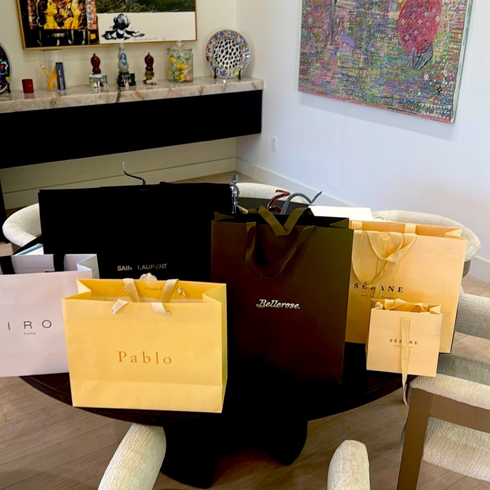 Shopping Bags Paris France like new Pablo, Sezanne,Bellerose,iRO,